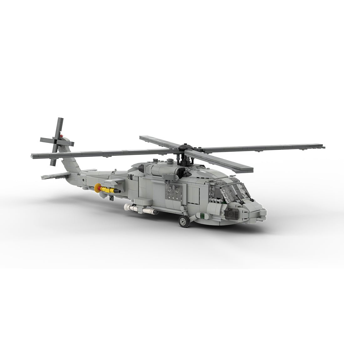 MOC - 206841 Sikorsky | SH - 60 SEA HAWK - 1:35 Scale Klemmbausteine - LesDiy - Klemmbausteine