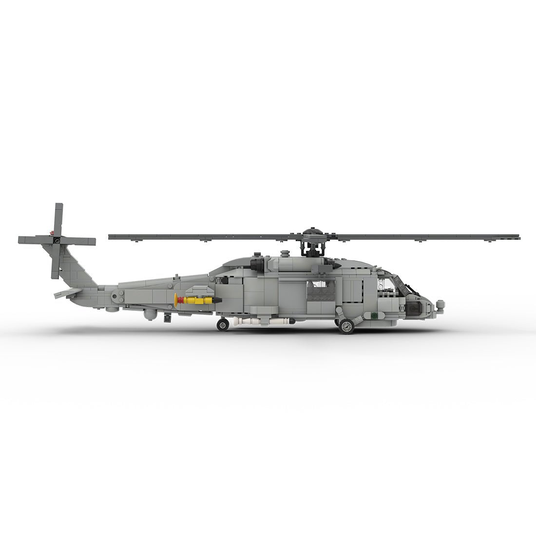 MOC - 206841 Sikorsky | SH - 60 SEA HAWK - 1:35 Scale Klemmbausteine - LesDiy - Klemmbausteine