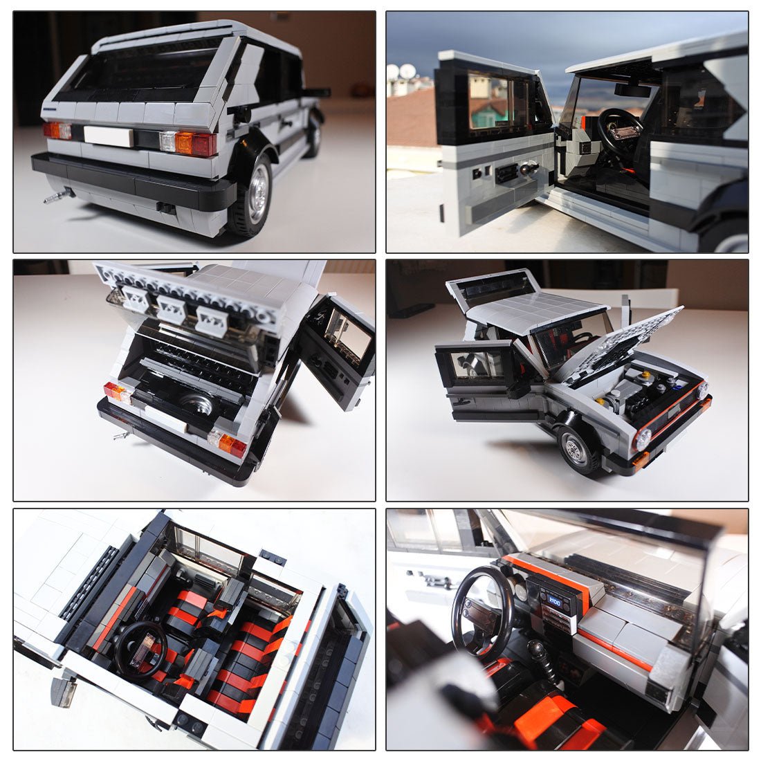 MOC - 20814 Volkswagen Golf MK1 GTI - LesDiyLesDiy