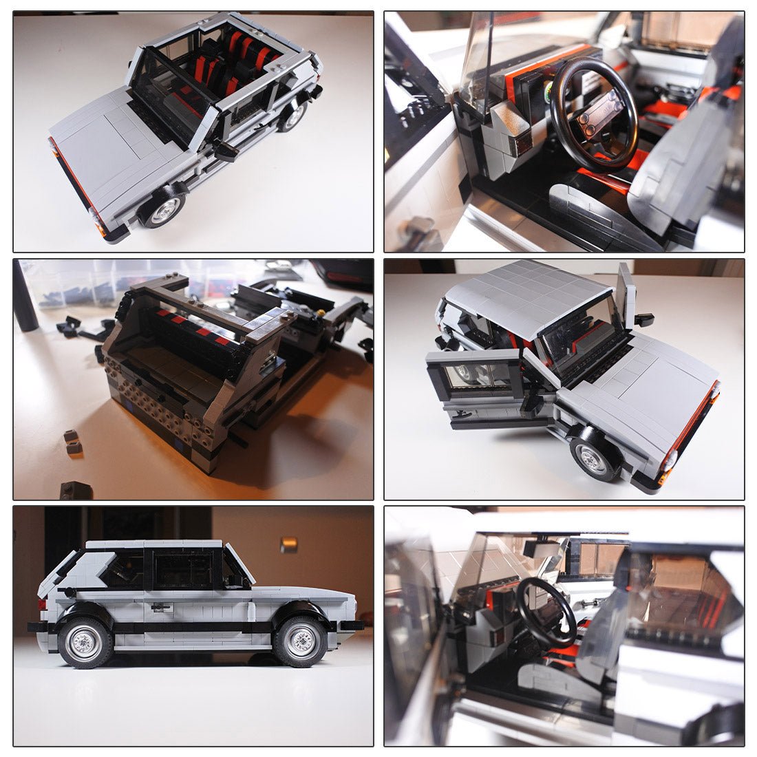 MOC - 20814 Volkswagen Golf MK1 GTI - LesDiyLesDiy