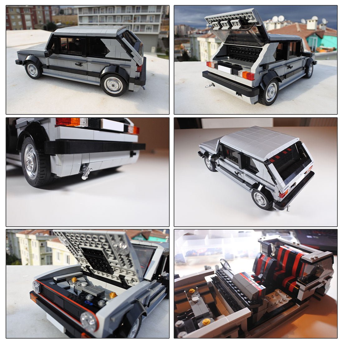 MOC - 20814 Volkswagen Golf MK1 GTI - LesDiyLesDiy