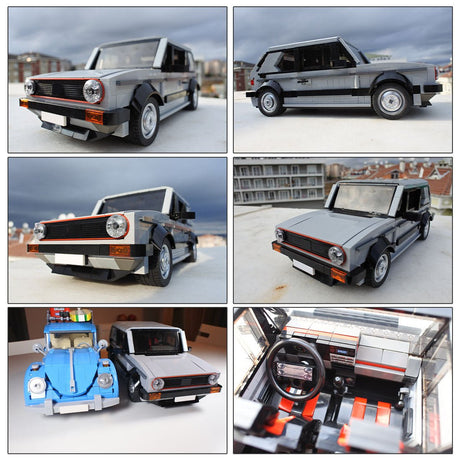 MOC - 20814 Volkswagen Golf MK1 GTI - LesDiyLesDiy