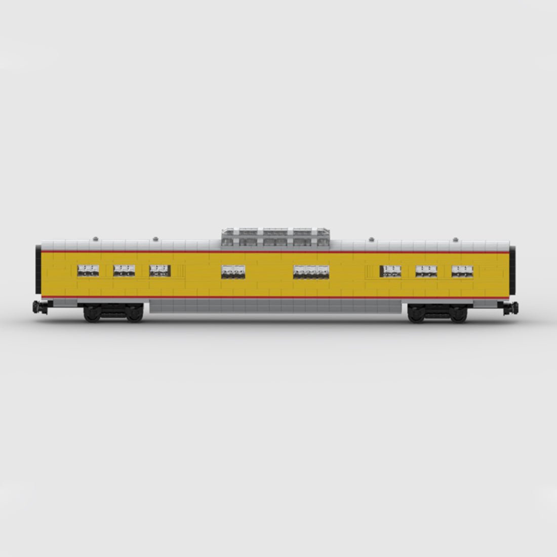 MOC - 208209 Union pacific dome car Klemmbausteine - LesDiy - Klemmbausteine