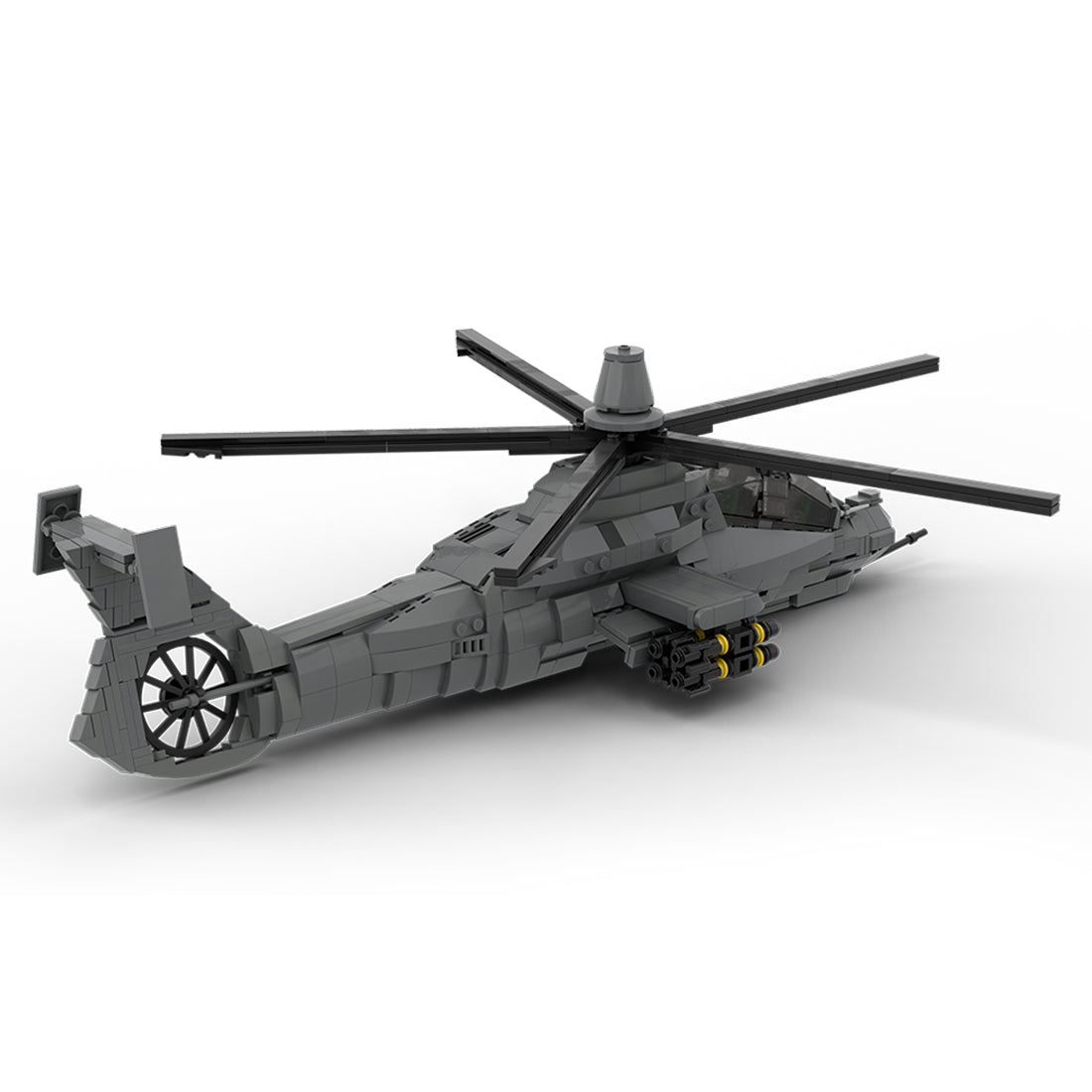 MOC - 208482 RAH - 66 COMANCHE | 1:35 Scale Klemmbausteine - LesDiy - Klemmbausteine