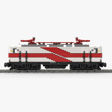 MOC - 212207 Electric Locomotive BR212/243 Klemmbausteine - LesDiy - Klemmbausteine