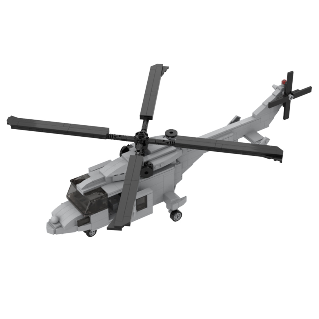 MOC - 22697 AW159 Wildcat Helicopter Klemmbausteine - LesDiyLesDiy