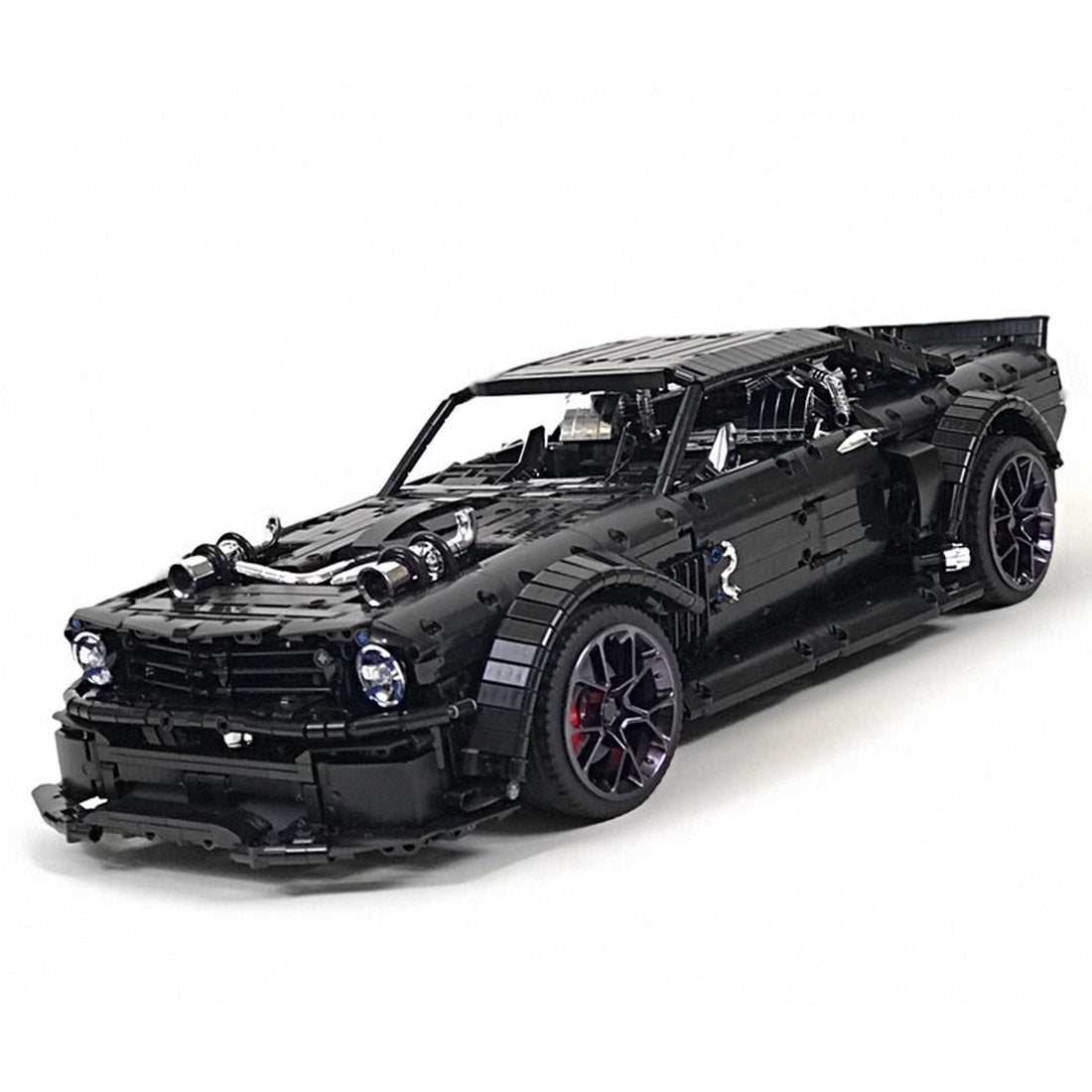 MOC - 22970 Ford Mustang Hoonicorn V2 Klemmbausteine - LesDiy - Klemmbausteine