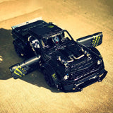 MOC - 22970 Ford Mustang Hoonicorn V2 Klemmbausteine - LesDiy - Klemmbausteine