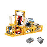 MOC - 2416 Small Mechanical Loom Klemmbausteine - LesDiyLesDiy