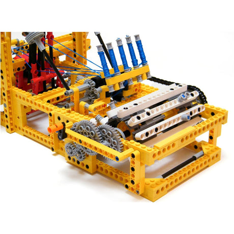 MOC - 2416 Small Mechanical Loom Klemmbausteine - LesDiy - Klemmbausteine