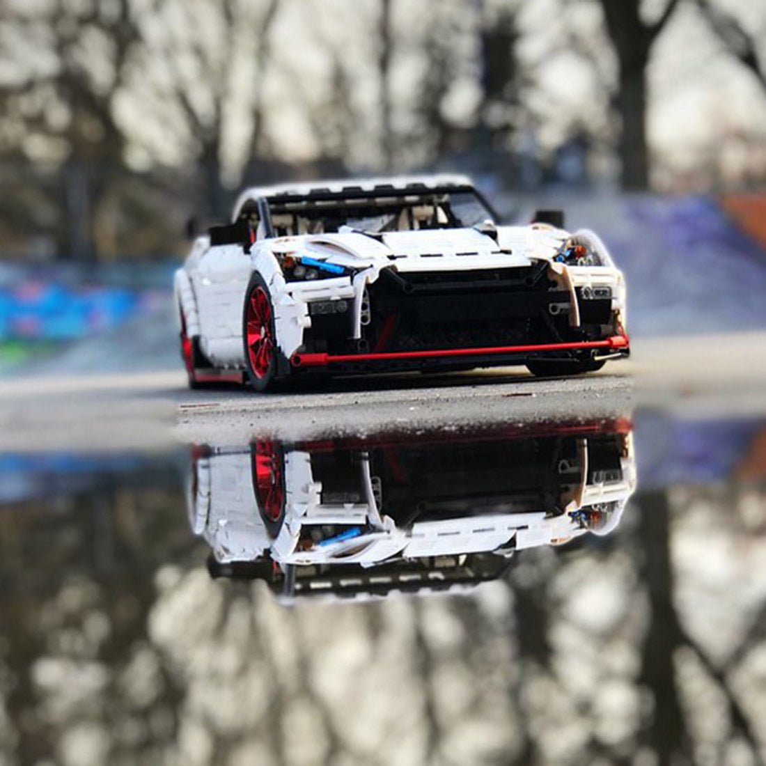 MOC - 25326 Nissan GT - R Klemmbausteine - LesDiy - Klemmbausteine