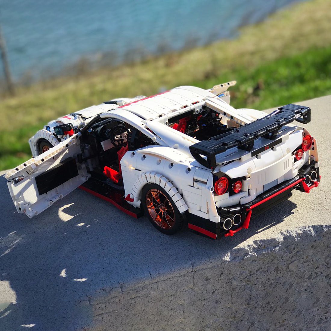 MOC - 25326 Nissan GT - R Klemmbausteine - LesDiy - Klemmbausteine