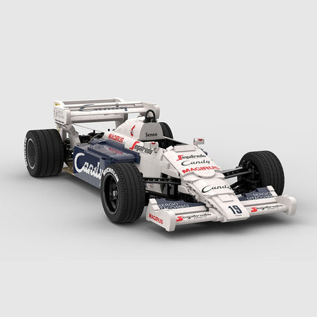 MOC - 25854 Toleman - Hart TG184 - scale 1:8 Klemmbausteine - LesDiy - Klemmbausteine