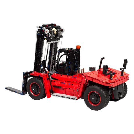 MOC - 27807 42082 Model D - Heavy Forklift Truck Klemmbausteine - LesDiyLesDiy