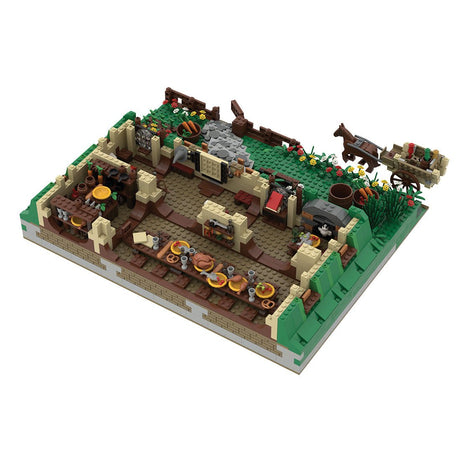 MOC - 27847 Bag End Klemmbausteine - LesDiyLesDiy