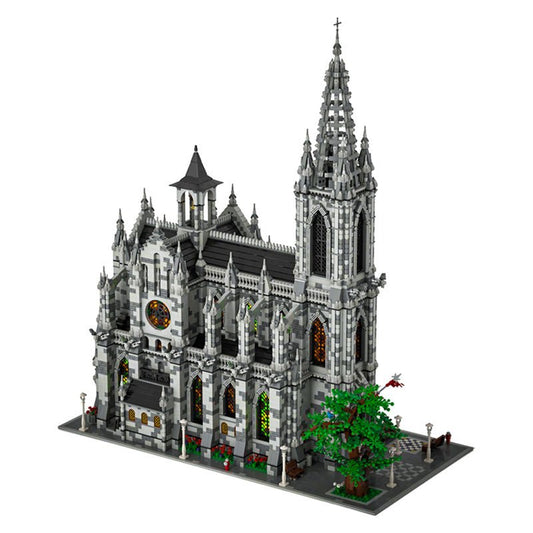 MOC - 29962 Modulare Kathedrale (August 2021 Überarbeitungsversion) - LesDiyLesDiy