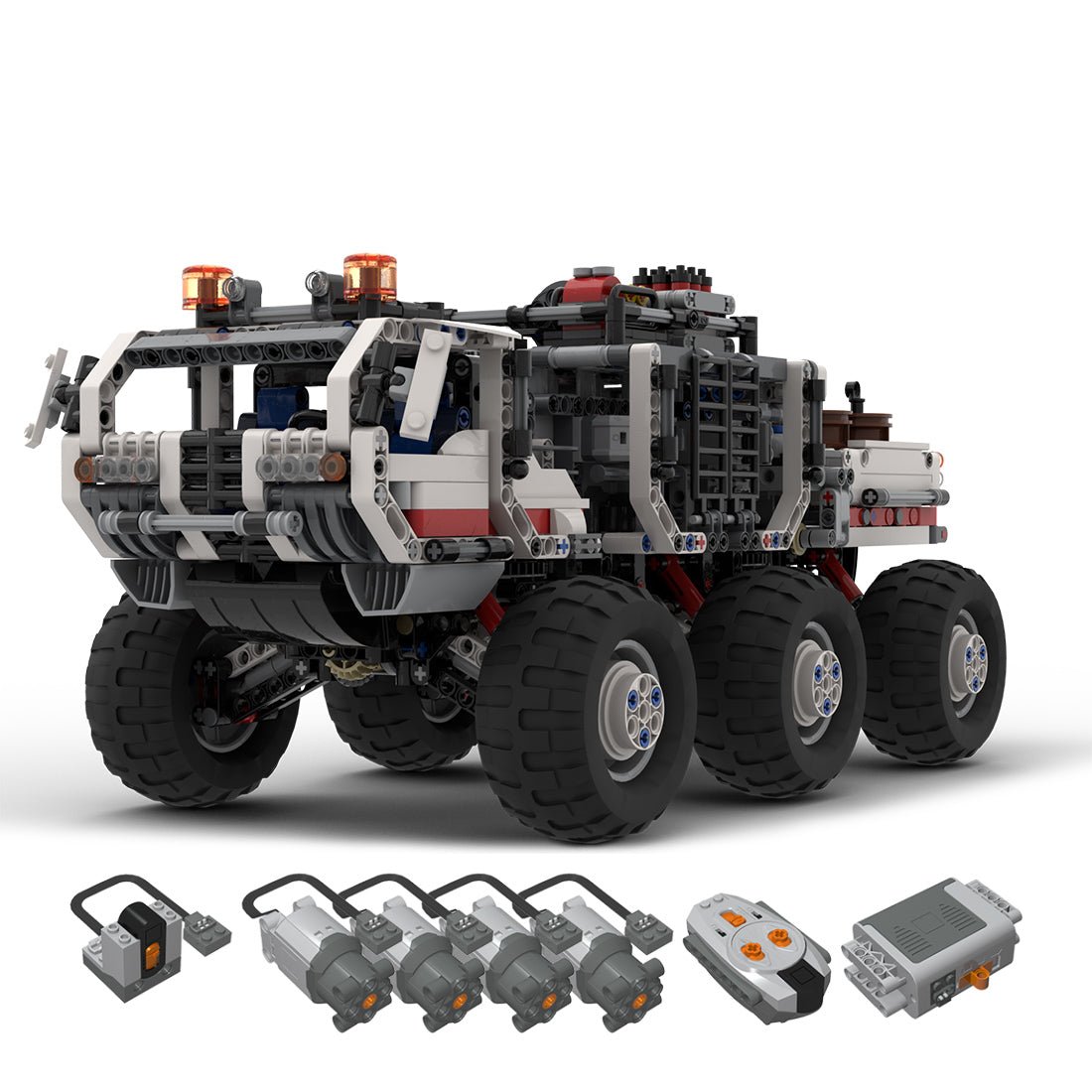 MOC - 31195 Martian Rover Klemmbausteine - LesDiyLesDiy