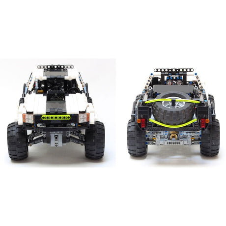 MOC - 3320 Monster Energy Recoil Baja Truck Klemmbausteine - LesDiy - Klemmbausteine