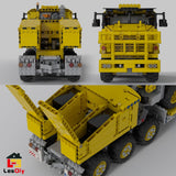 MOC - 34732 Schwerlasttransporter mit Aufhängungsmodell - LesDiyLesDiy