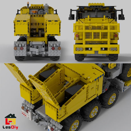 MOC - 34732 Schwerlasttransporter mit Aufhängungsmodell - LesDiyLesDiy