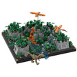 MOC - 35453 Jurassic Environment Diorama Klemmbausteine - LesDiyLesDiy