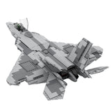 MOC - 35918 F - 22 RAPTOR | 1:34 Minifig Scale | Lockheed Martin (v2) Klemmbausteine - LesDiyLesDiy