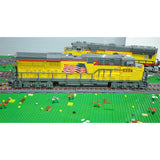 MOC - 36031 Union Pacific ES44AC Klemmbausteine - LesDiyLesDiy