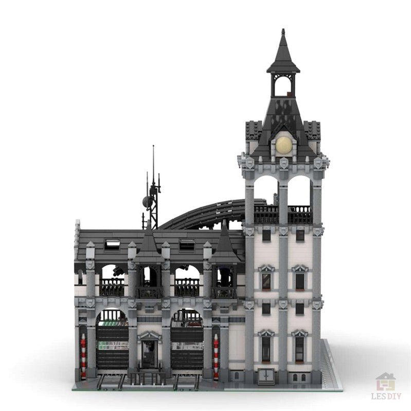 MOC - 37719 Modular Bahnhof - LesDiyLesDiy