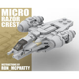 MOC - 38715 Micro Razor Crest - LesDiyLesDiy