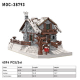 MOC - 38793 Winter Chalet Klemmbausteine - LesDiyLesDiy