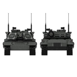 MOC - 38891 Ultimativer M1A2 - Panzer Klemmbausteine - LesDiyLesDiy