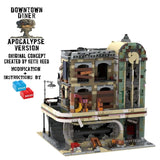 MOC - 40173 Downtown Diner - Apokalypse Version - LesDiyLesDiy