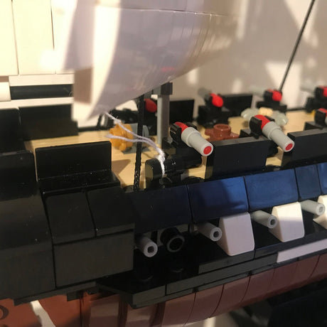 MOC - 40456 1/200 USS Constitution Ship Klemmbausteine - LesDiyLesDiy