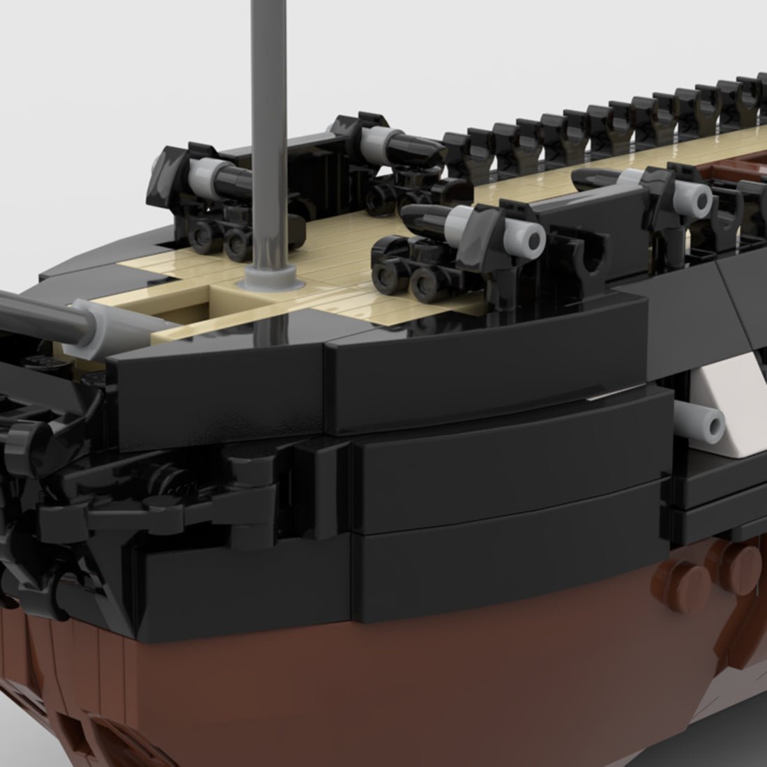 MOC - 40456 1/200 USS Constitution Ship Klemmbausteine - LesDiyLesDiy