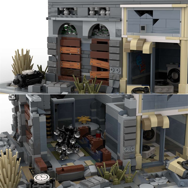 MOC - 41175 Brick Bank - Apocalypse Version - LesDiy - Klemmbausteine