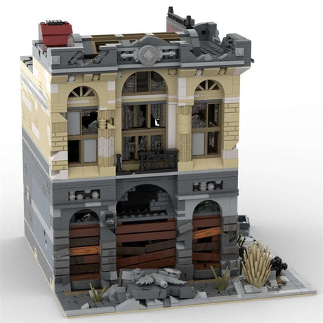 MOC - 41175 Brick Bank - Apocalypse Version - LesDiyLesDiy