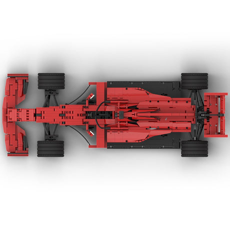 MOC - 41324 Ferrari F1 SF90 (SF1000) 1:8 Scale Klemmbausteine - LesDiyLesDiy