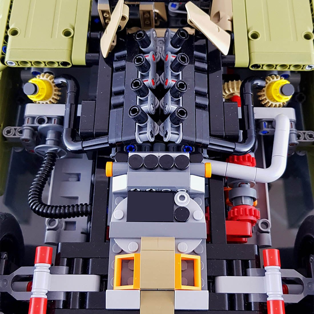 MOC - 42338 42110 - LMP Racer Klemmbausteine - LesDiy - Klemmbausteine