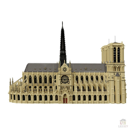 MOC - 43974 Notre Dame de Paris Klemmbausteine - LesDiyLesDiy