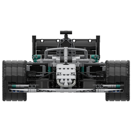 MOC - 44146 Mercedes F1 W10 1:8 Scale Klemmbausteine - LesDiyLesDiy