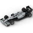 MOC - 44146 Mercedes F1 W10 1:8 Scale Klemmbausteine - LesDiyLesDiy