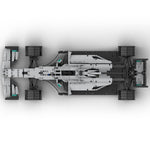 MOC - 44146 Mercedes F1 W10 1:8 Scale Klemmbausteine - LesDiyLesDiy