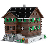 MOC - 44705 Swiss Mountain Chalet Klemmbausteine - LesDiyLesDiy