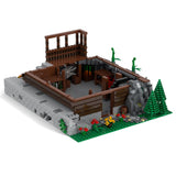 MOC - 44705 Swiss Mountain Chalet Klemmbausteine - LesDiyLesDiy