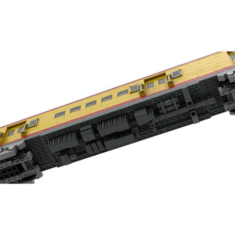 MOC - 45185 Union Pacific RPO Wagon - LesDiyLesDiy