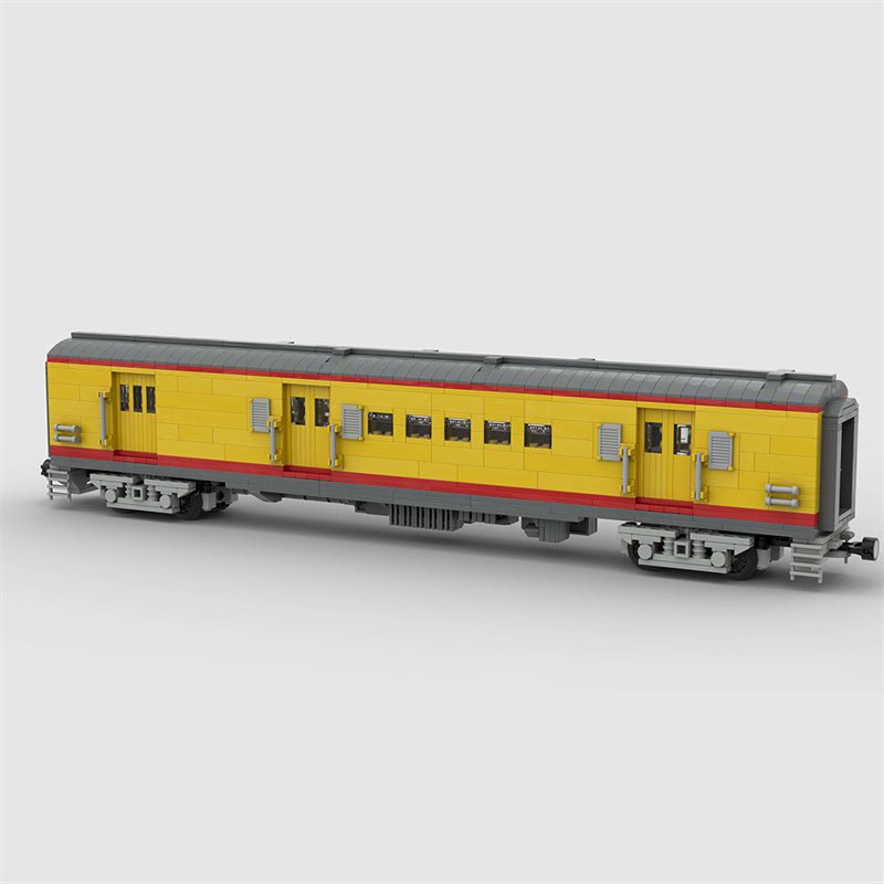 MOC - 45185 Union Pacific RPO Wagon - LesDiyLesDiy