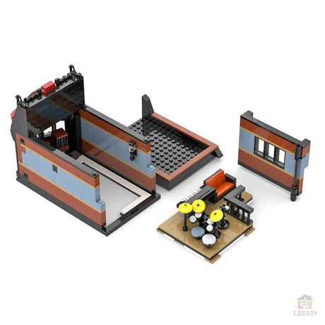 MOC - 45758 OliveMansion & Pub - LesDiyLesDiy