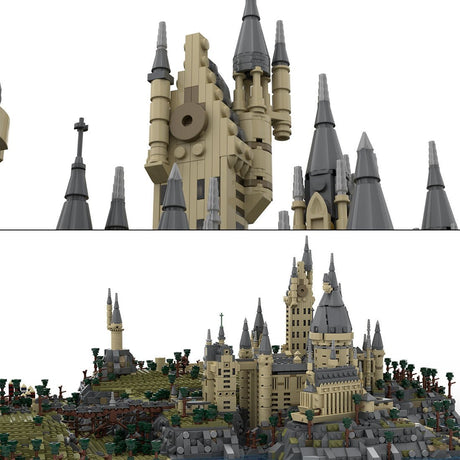 MOC - 45950 Harry Potter Hogwarts Castle Klemmbausteine - LesDiyLesDiy