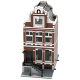 MOC - 46107 Amsterdam Canal House Nr 1(2 level) Klemmbausteine - LesDiy - Klemmbausteine