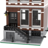 MOC - 46107 Amsterdam Canal House Nr 1(2 level) Klemmbausteine - LesDiy - Klemmbausteine